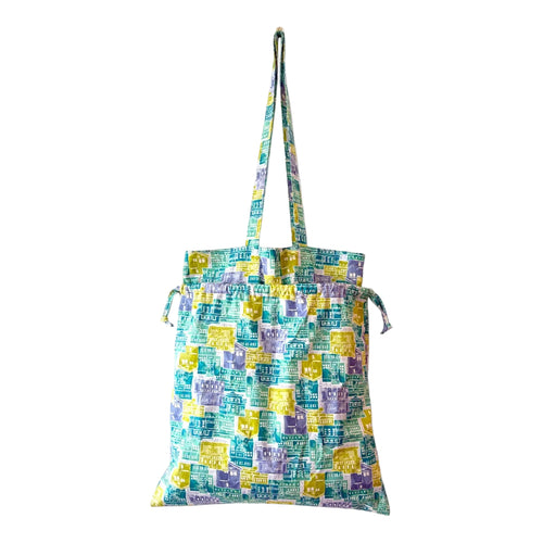 Big Drawstring Tote Bag